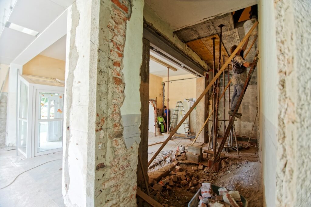 demolicion de cocina para una reforma integra de cocina en madrid moncloa reformas monlcloa